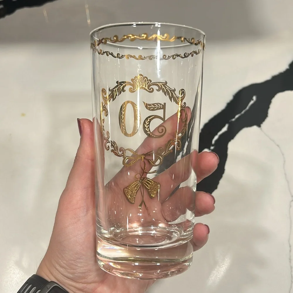 Culver 50th Anniversary Highball Glasses Set of 4